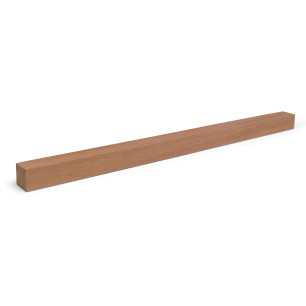 Holzleiste - Mahagoni gehobelt - 23x23x1000mm