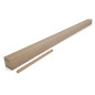 Leimholz - Eiche nach Maß - 80x80mm