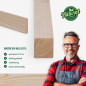 Holzleiste - Lärche gehobelt - 10x25x1000mm