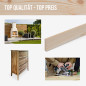 Holzleiste - Lärche gehobelt - 10x25x1000mm