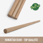 Rundstab - Eiche gehobelt - ⌀25x1000mm