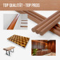 Round rod - Mahogany planed - ⌀30x1000mm