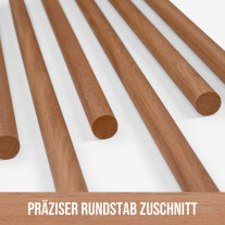 Rundstab - Mahagoni gehobelt - ⌀30x1000mm
