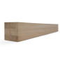 Leimholz - Eiche nach Maß - 80x80mm
