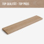 10-piece set of wooden strips - planed oak - 8x25x500mm 10-piece set of wooden strips - planed oak - 8x25x500mm