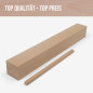 Leimholz - Buche nach Maß - 80x80mm