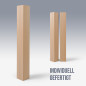 Glued beech wood made to measure - 80x80mm Glued beech wood made to measure - 80x80mm