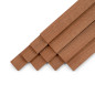 10er-Set Holzleiste - Mahagoni gehobelt - 8x20x500mm