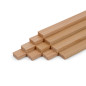 10er-Set Holzleiste - Lärche gehobelt - 8x20x500mm