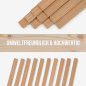 10er-Set Holzleiste - Lärche gehobelt - 8x25x500mm 10er-Set Holzleiste - Lärche gehobelt - 8x25x500mm