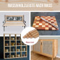 10-piece set of wooden strips - planed larch - 8x25x500mm 10-piece set of wooden strips - planed larch - 8x25x500mm