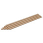 10-piece set of wooden strips - planed birch - 8x20x500mm