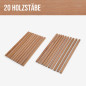 20er-Set Holzstäbe - Mahagoni gehobelt - 10x10x250mm