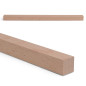 Holzleiste - Buche nach Mass - 20 x 20 x 350 - 1000mm