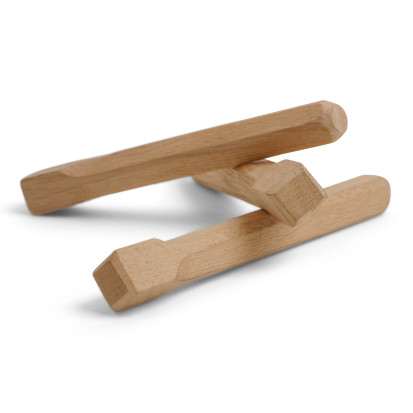 Holznägel - Eiche gefast - L 180mm