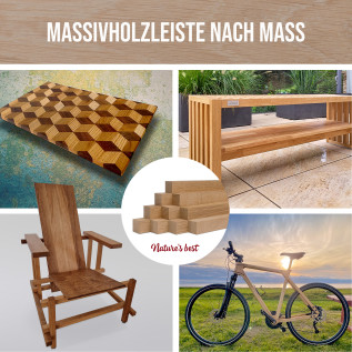 Holzleiste - Eiche nach Maß - Präziser Zuschnittservice und erstklassige Qualität für Ihre Projekte.