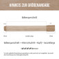 Holznägel - Eiche standard - L 280mm