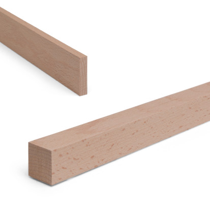 Wood strip - beech to measure