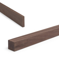 Woodsellers - Custom solid wood walnut strip - planed on all sides.