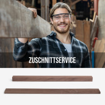 Woodsellers - Custom solid wood walnut strip - planed on all sides.