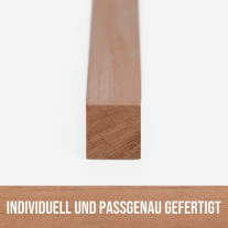 Woodsellers - Solid Mahogany Wood Strip Made to Measure - Planed on All Sides