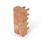 Ziernägel - Lärche standard - 25x25x25mm