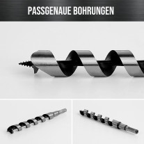 Hexagonal shank snake bit