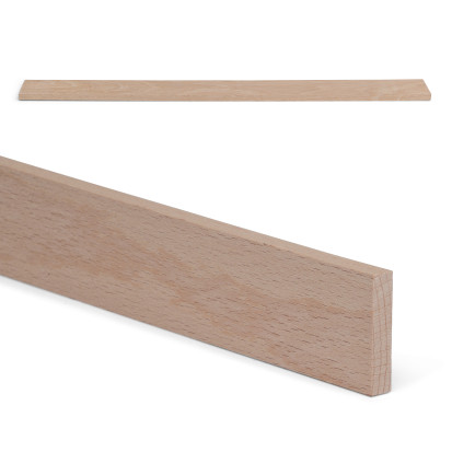 Holzleiste - Eiche gehobelt - 8x20x1000mm