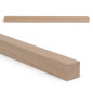 Wood strip - planed oak - 23x23x1000mm
