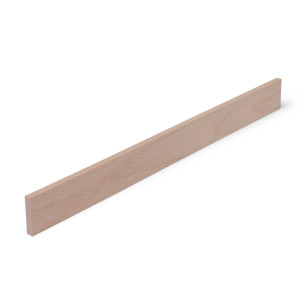 Wood strip - planed beech - 8x20x1000mm