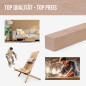 Holzleiste - Buche gehobelt - 20x20x1000mm