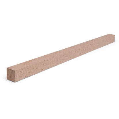 Holzleiste - Buche gehobelt - 23x23x1000mm
