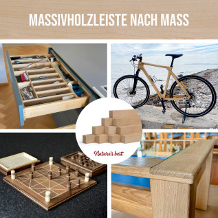 Holzleiste - Birke nach Maß