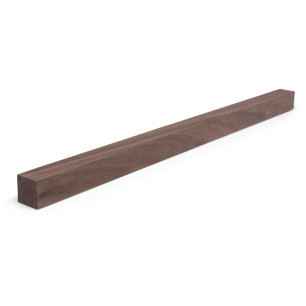 Holzleiste - Nussbaum gehobelt - 23x23x1000mm