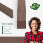 Holzleiste - Nussbaum gehobelt - 6x25x1000mm
