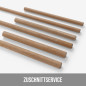 Round bar - oak made to measure Round bar - oak made to measure