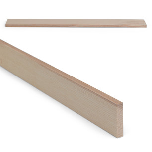 Holzleiste - Esche gehobelt - 8x25x1000mm