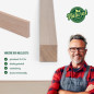 Holzleiste - Esche gehobelt - 23x45x1000mm