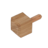 Decorative nail chamfered
