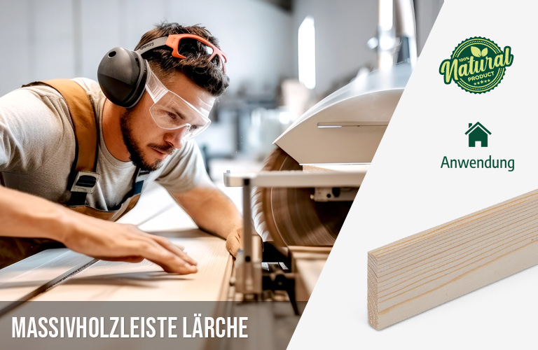 Zuschnittservice Woodsellers - Massivholzleiste Lärche